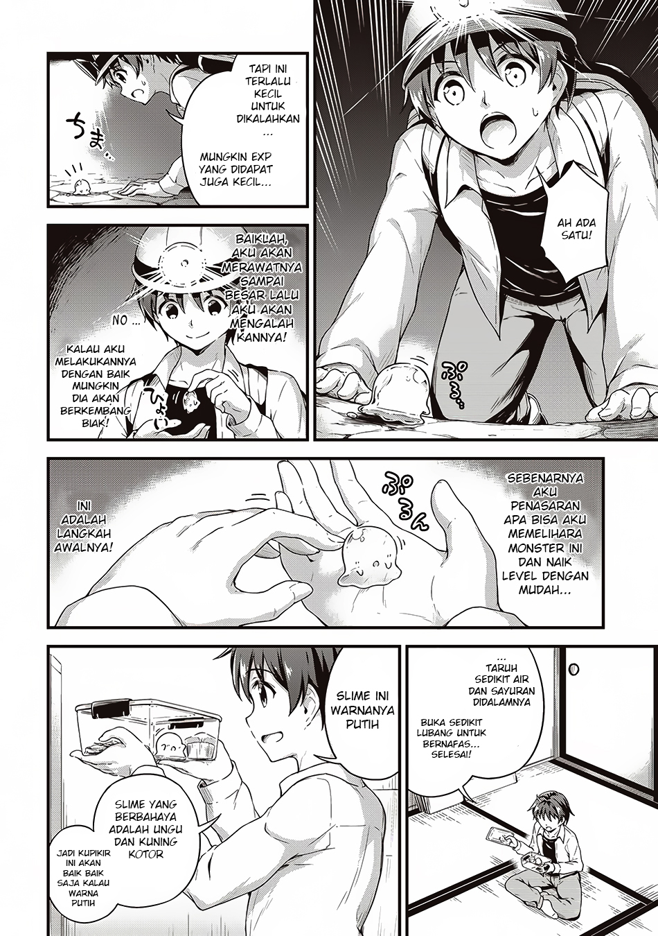Boku no Heya ga Dungeon no Kyuukeijo ni Natteshimatta Ken Chapter 05 Bahasa Indonesia